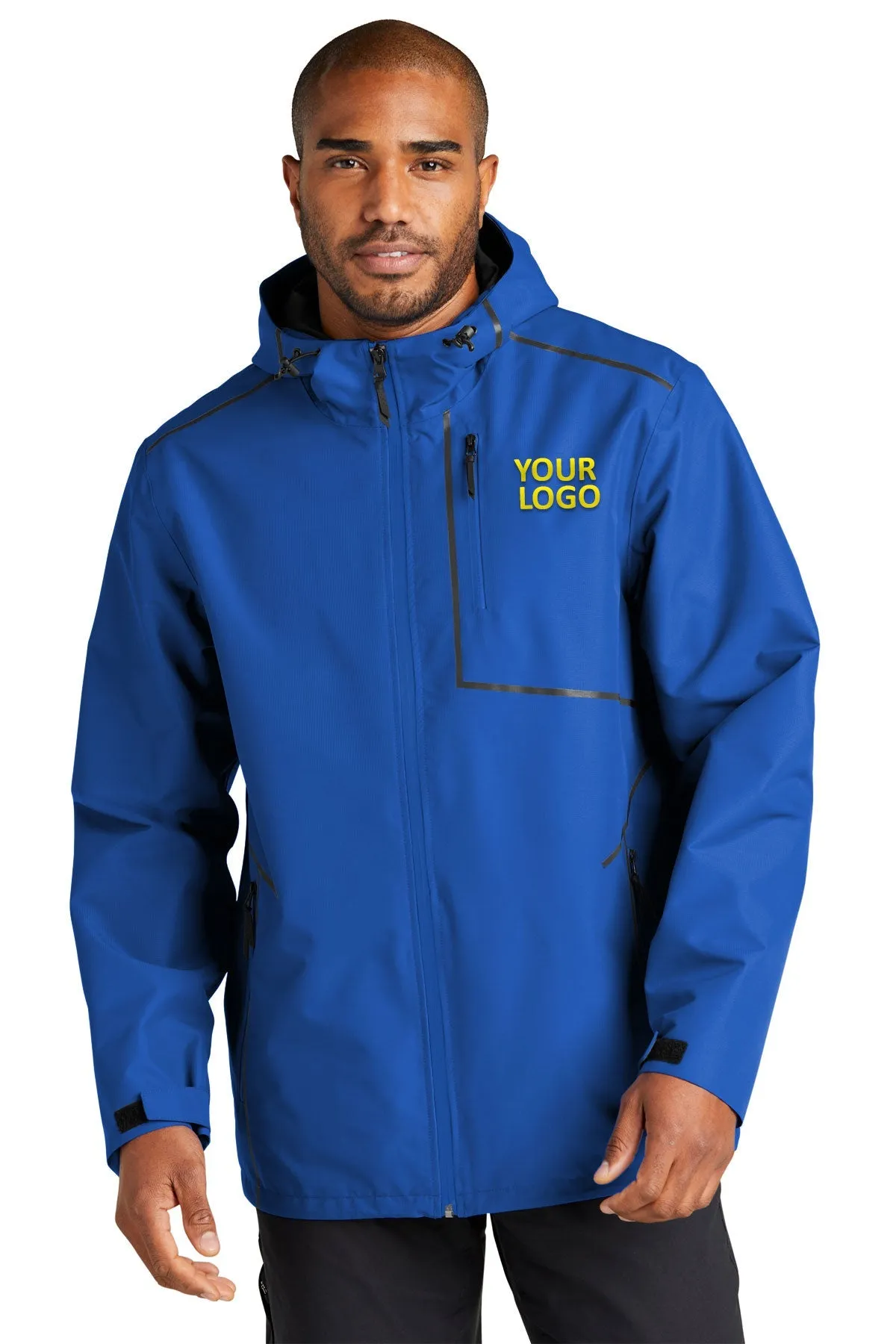 Port Authority Collective Tech Branded Outer Shell Jackets, True Royal