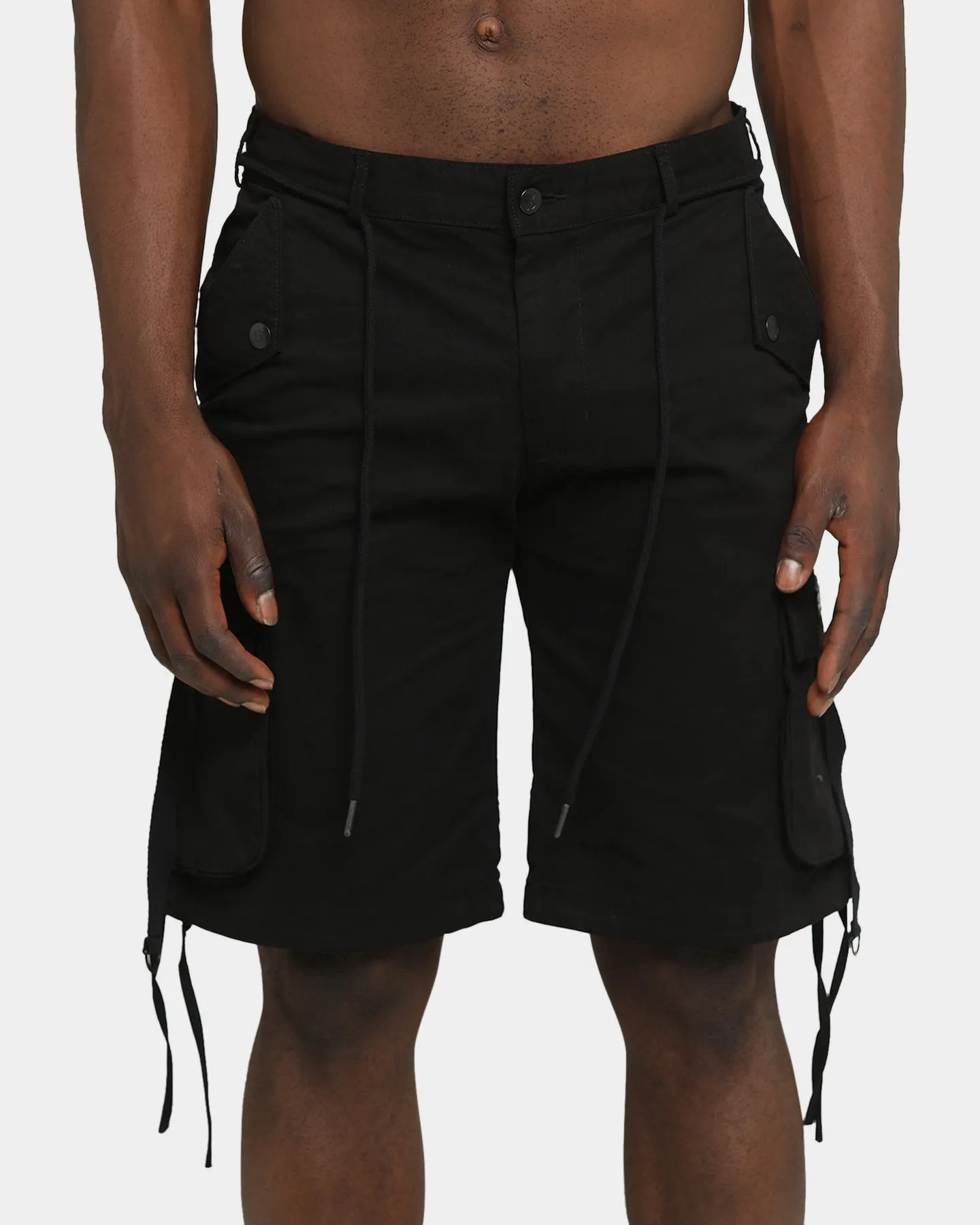 Saint Morta Darma Initiative Cargo Shorts Black