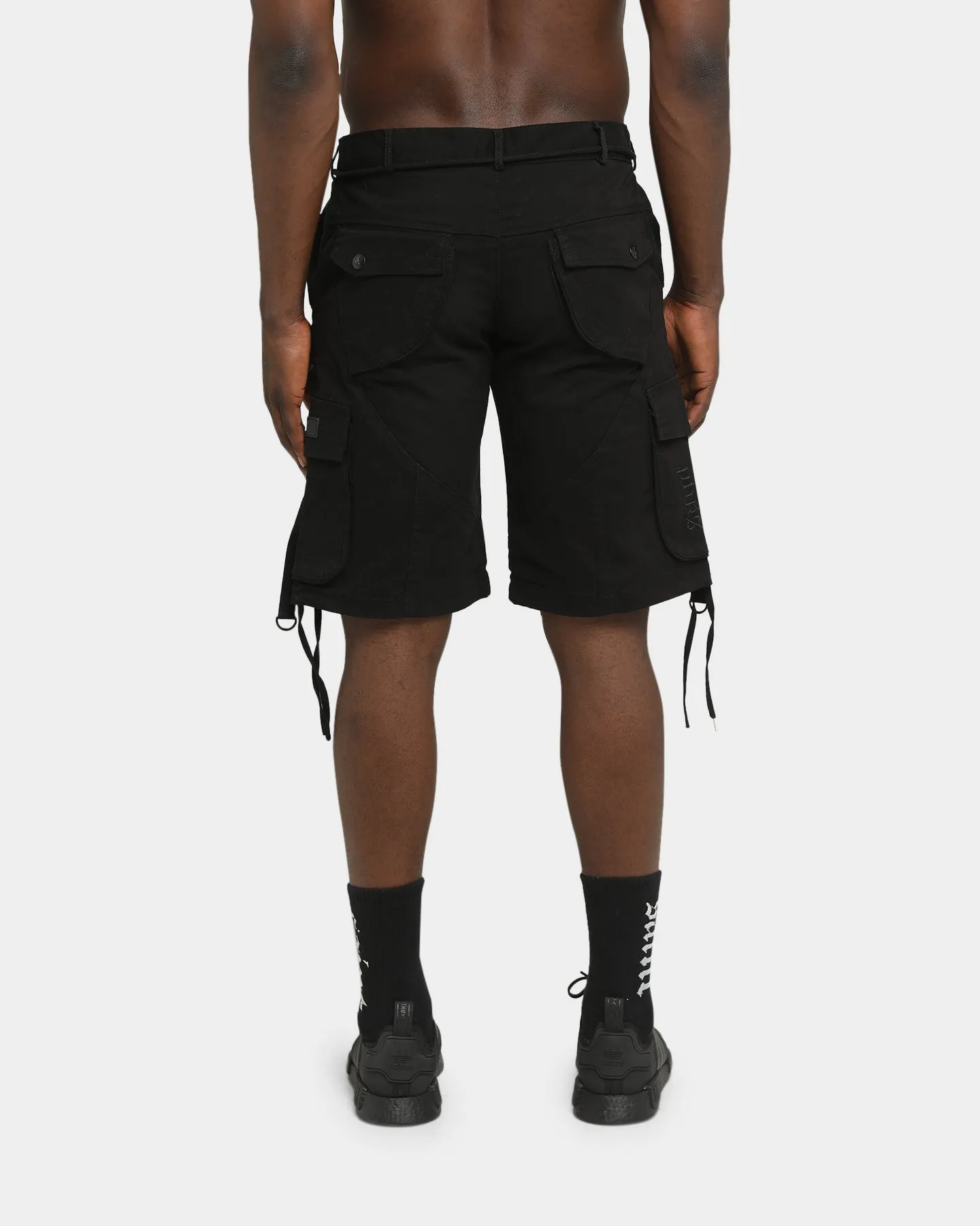 Saint Morta Darma Initiative Cargo Shorts Black