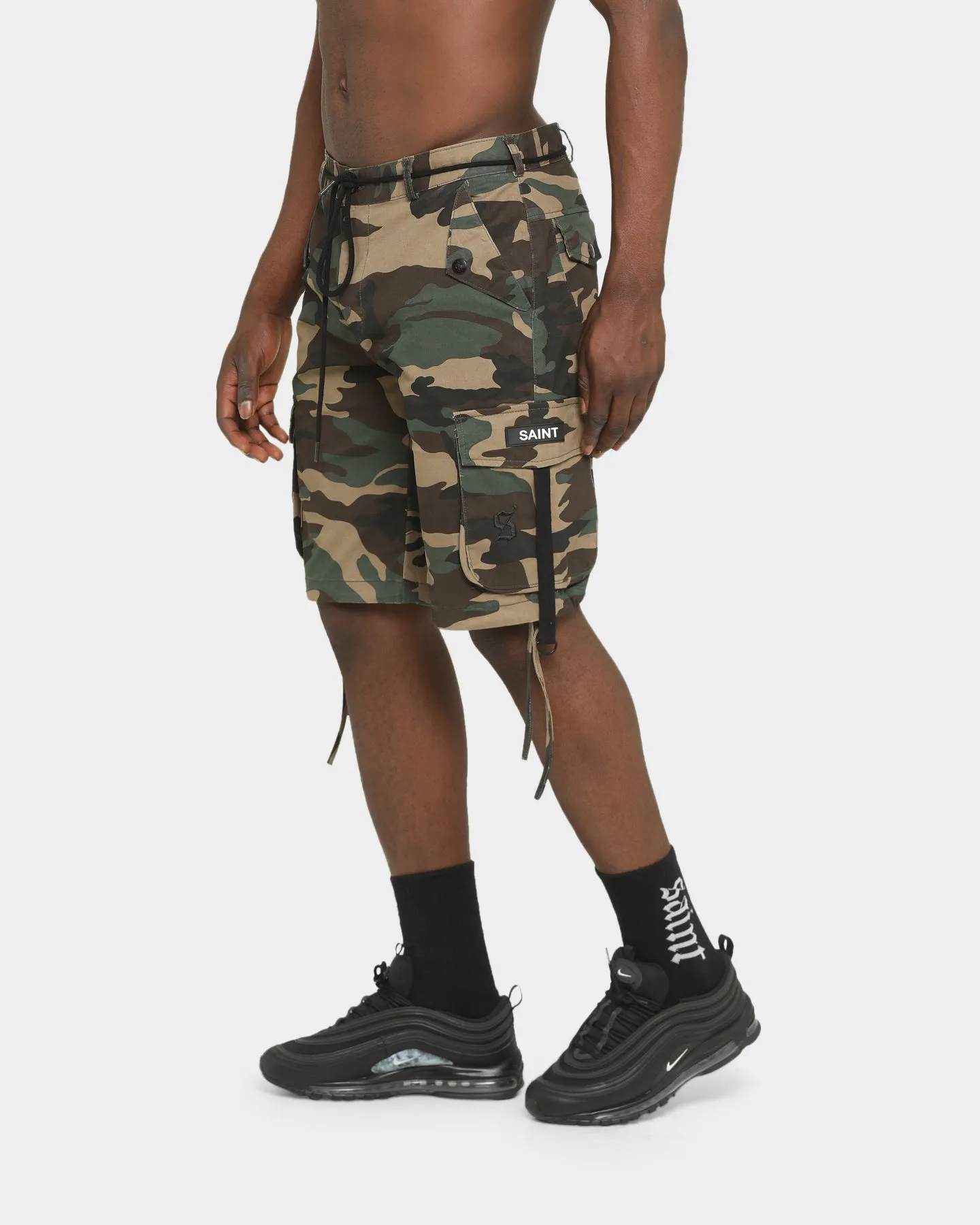 Saint Morta Darma Initiative Cargo Shorts Camo