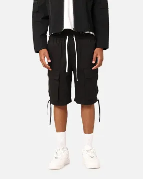 Saint Morta Dept Cargo Shorts Black