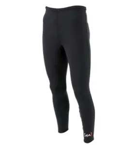 Sea Gear Spandex Skins Long Pants - Black