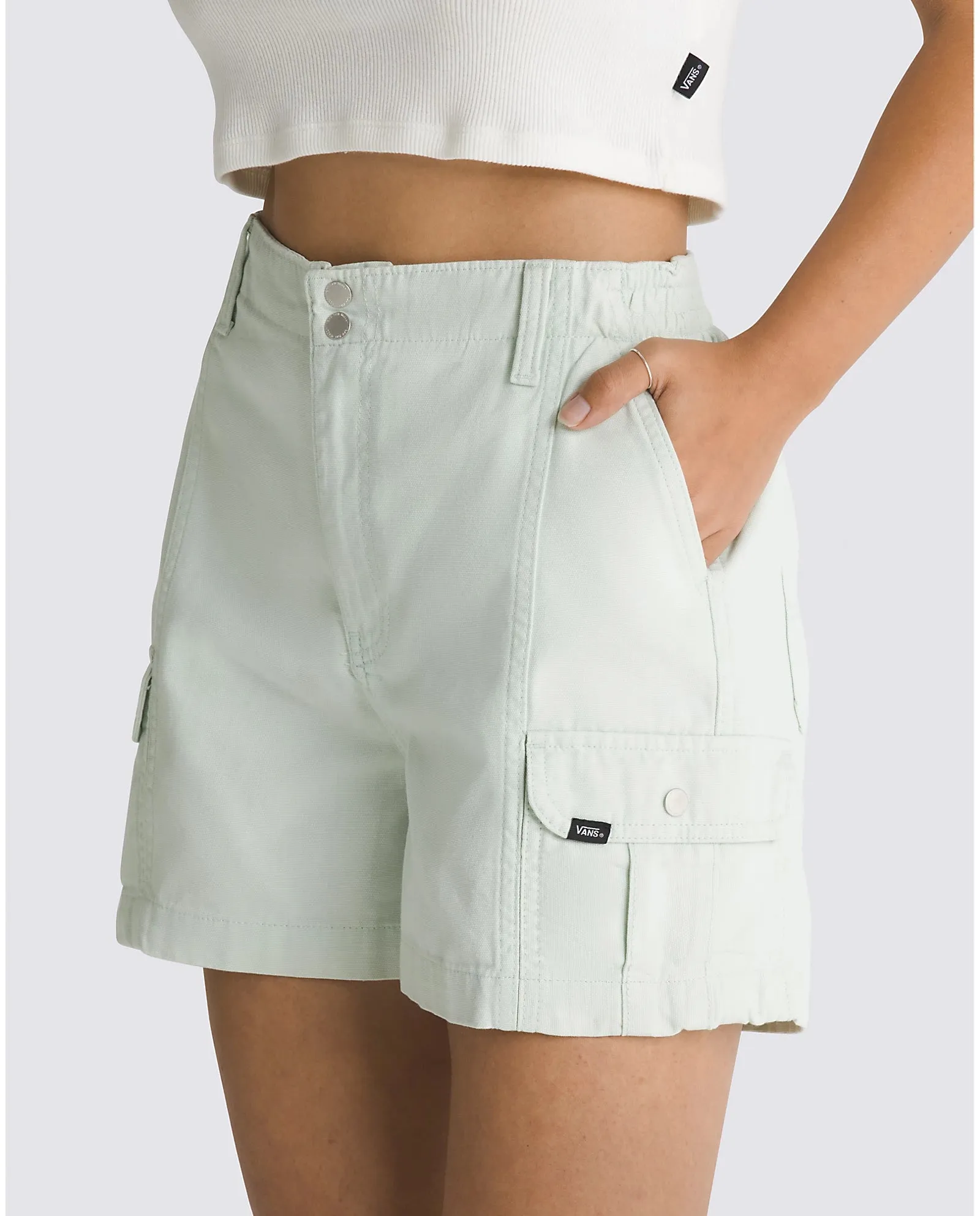 Sidewalk Cargo Walkshorts in Pale Aqua