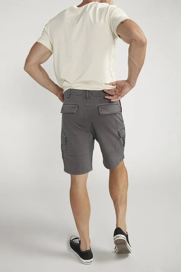 Silver Cargo Short