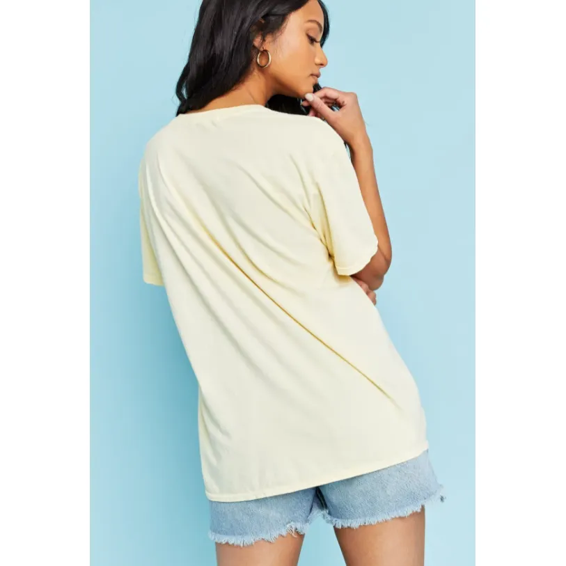 Smiley Oversized Tee