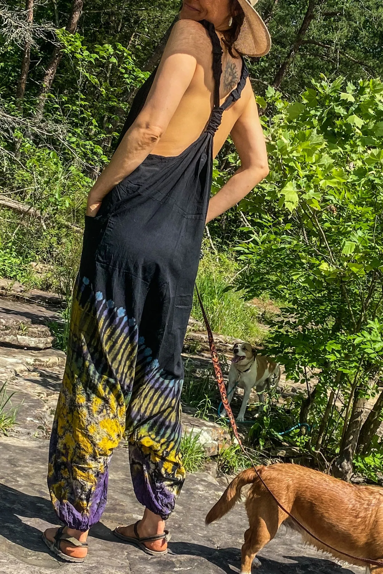 Sunny Day Tie Dye Jumpsuit