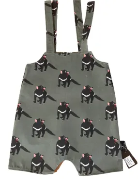 Tassie Devil Cotton Overalls