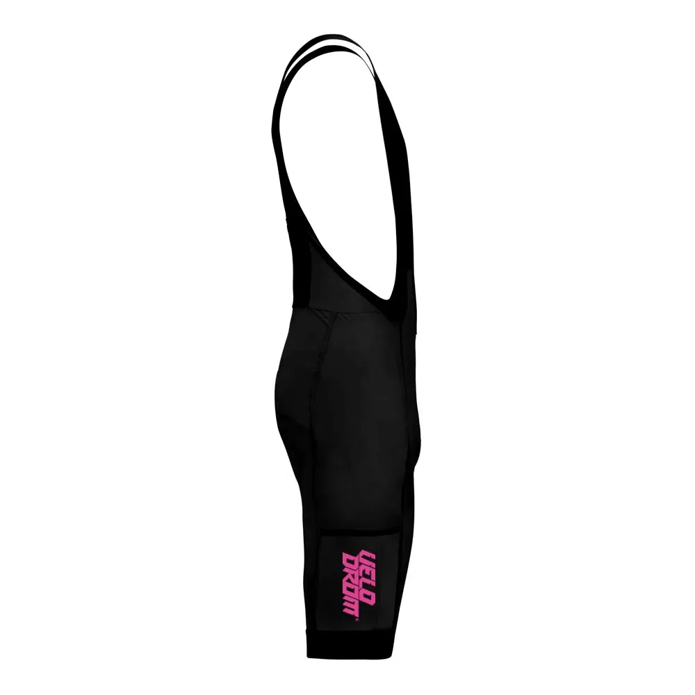 VELODROM RaceDay Cargo Bib Shorts SS24 - Black/Fluor Graphics