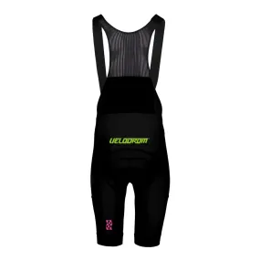 VELODROM RaceDay Cargo Bib Shorts SS24 - Black/Fluor Graphics